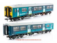 32-939DS Bachmann Class 150/2 2 Car Sprinter DMU Set number 150 236 in Arriva Trains Wales livery